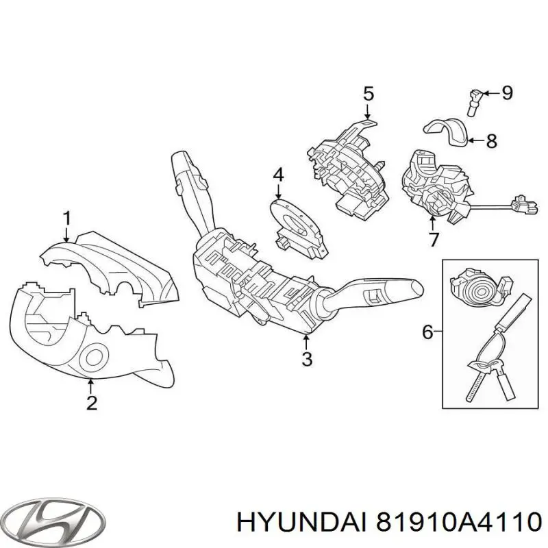 81910A4110 Hyundai/Kia 