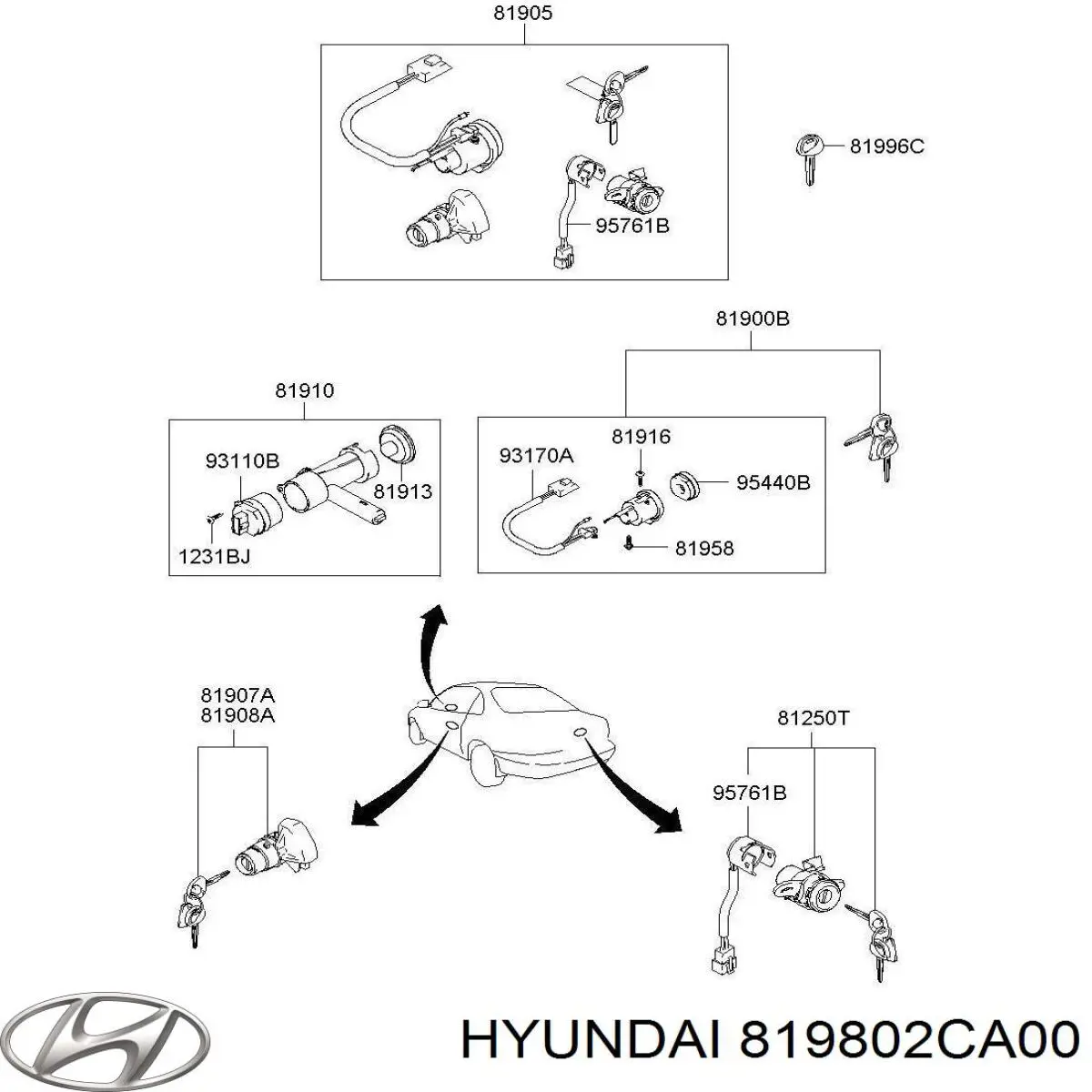  Hyundai/Kia 819802CA00 цена, от 35.65 USD