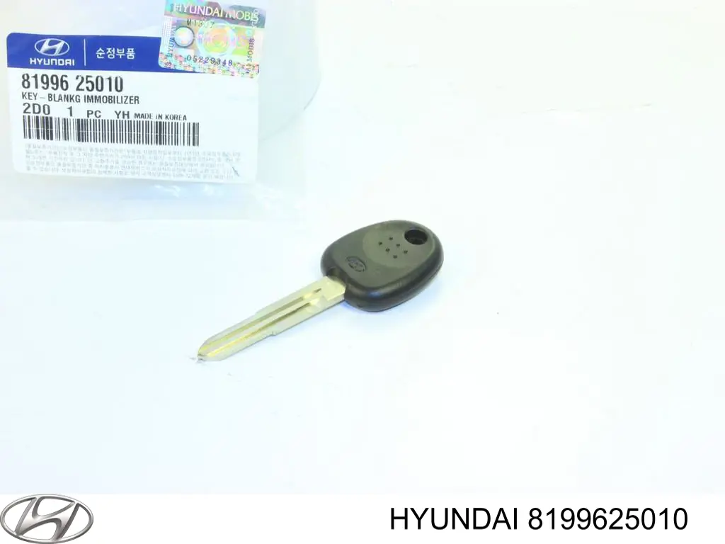 Ключ-заготовка Hyundai/Kia 8199625010 цена, от 13.43 USD