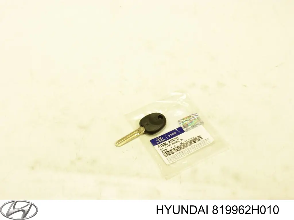 Ключ-заготовка на Hyundai Elantra HD