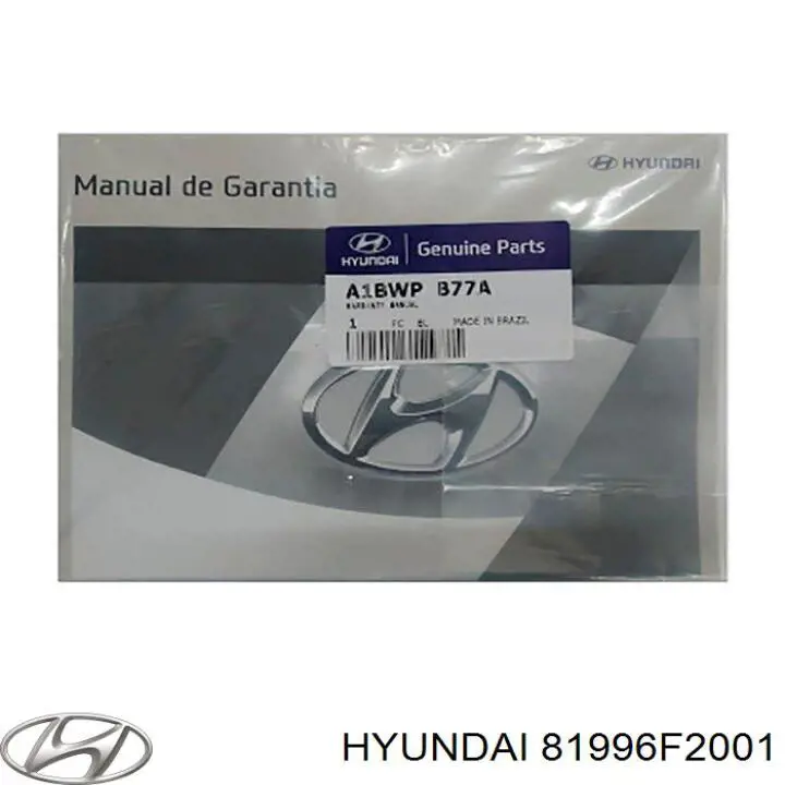81996F2001 Hyundai/Kia 