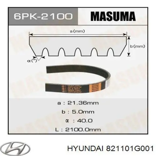 821101G001 Hyundai/Kia 