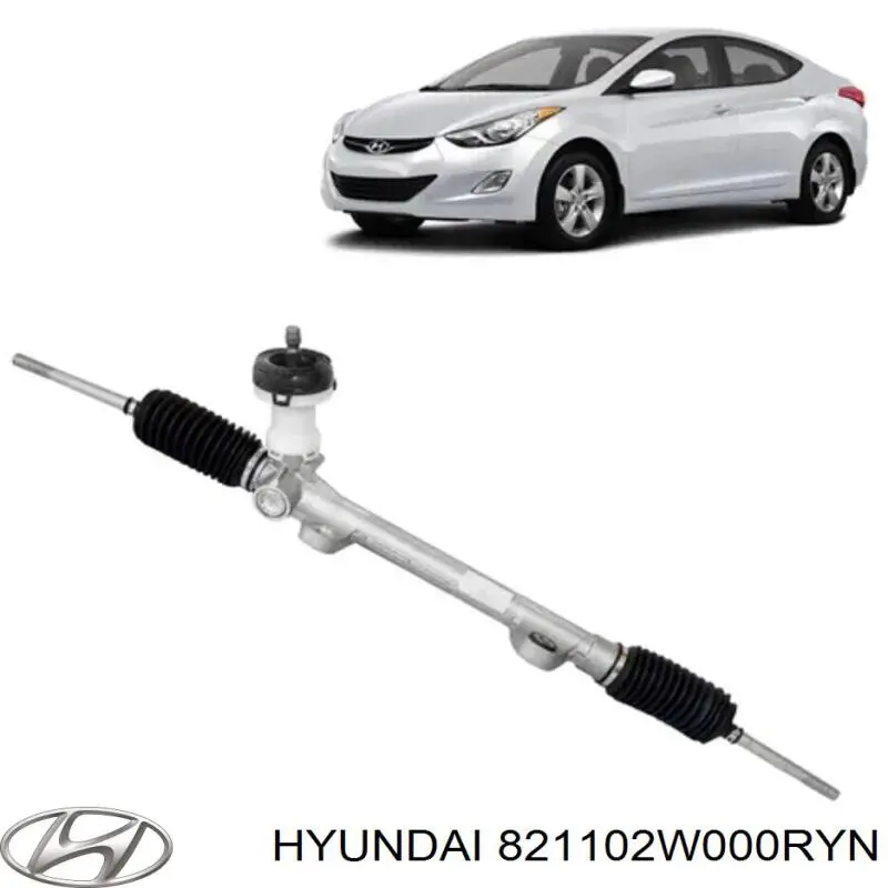 Уплотнитель двери передней левой (на кузове) Hyundai/Kia 821102W000RYN