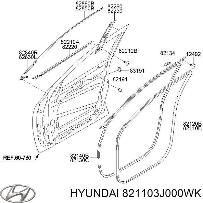  821103J000WK Hyundai/Kia