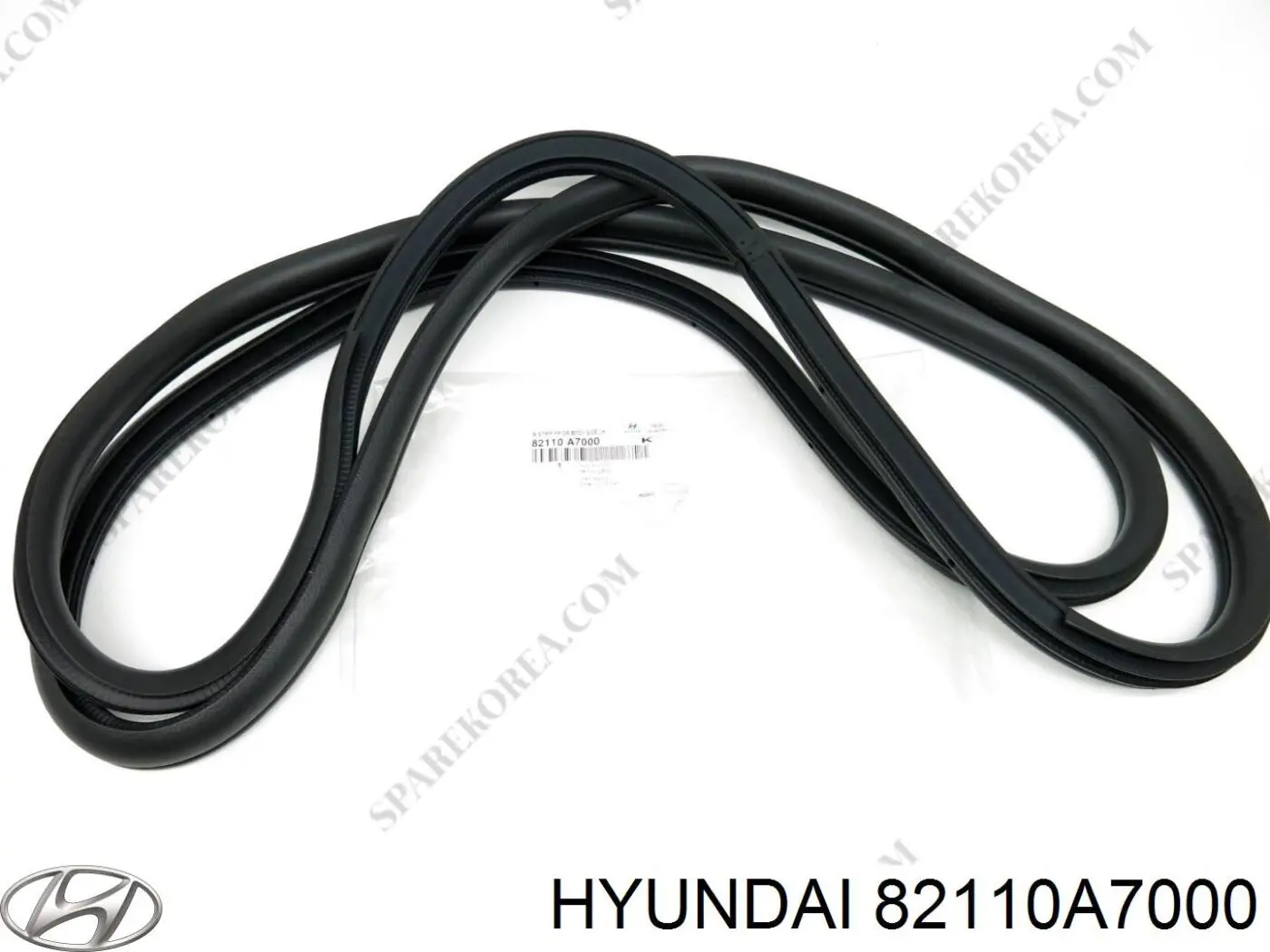 82110A7000 Hyundai/Kia compactador da porta dianteira esquerda (na carroçaria)