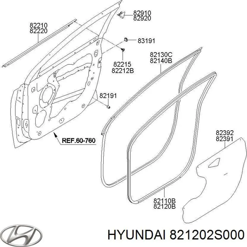 821202S000 Hyundai/Kia 