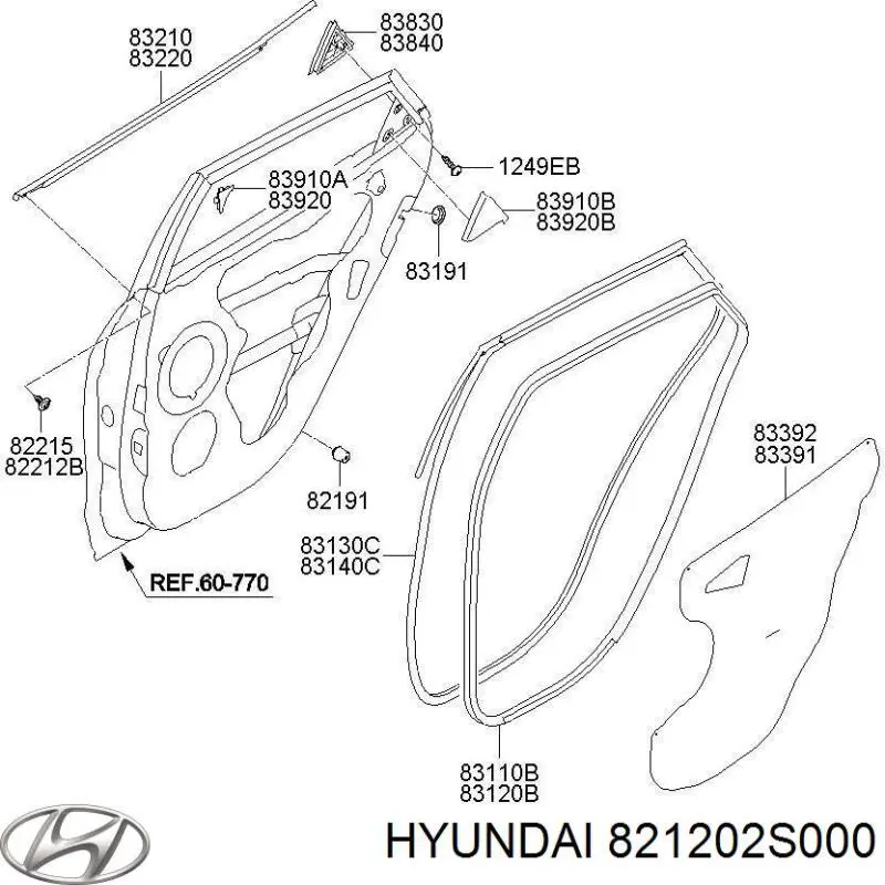  Hyundai/Kia 821202S000 цена, от 38.95 USD