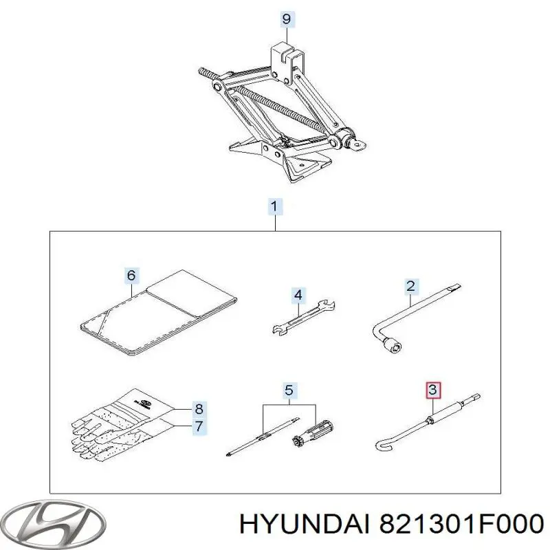 Купить 821301F000 Hyundai/Kia 