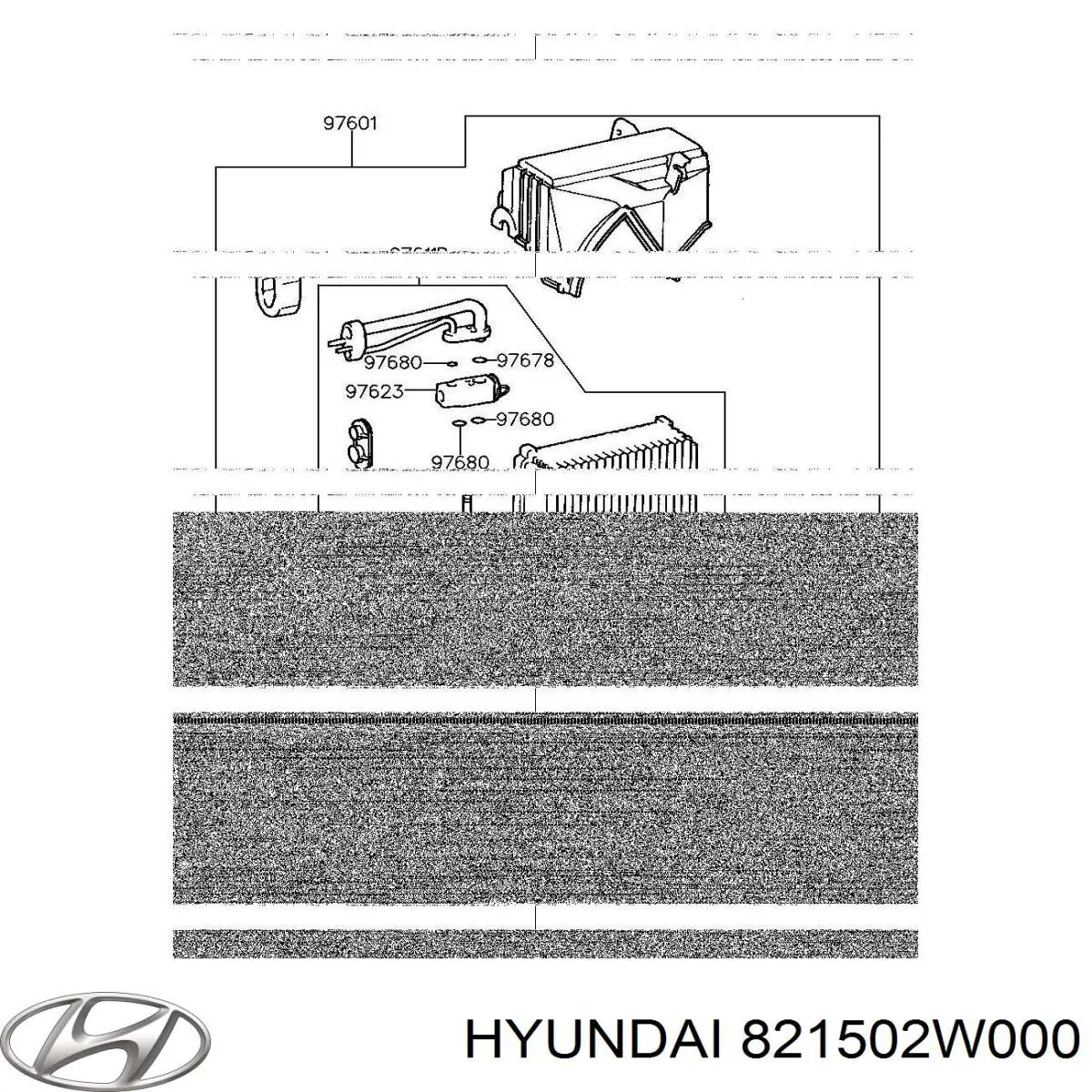  Hyundai/Kia 821502W000 цена, от 6.38 USD