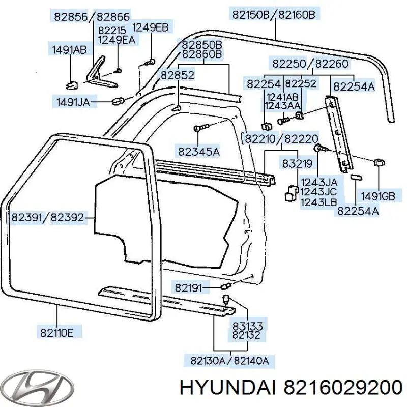 8216029200 Hyundai/Kia 