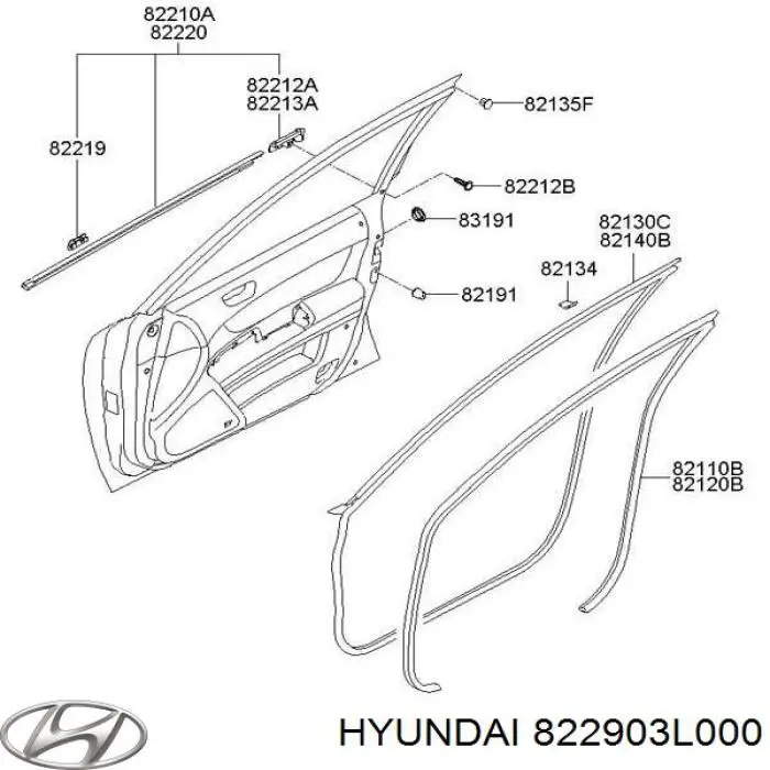 822903L000 Hyundai/Kia 