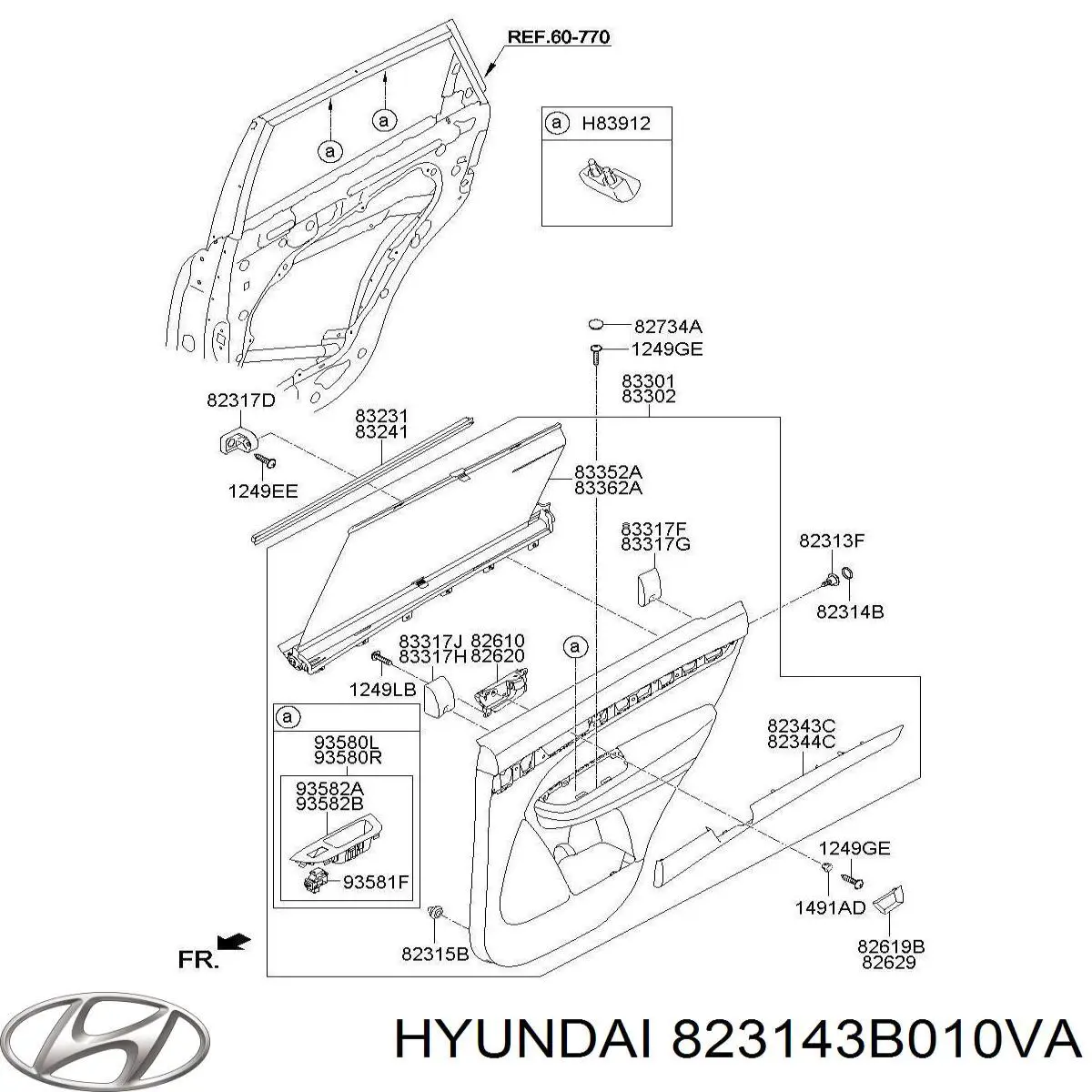  Hyundai/Kia 823143B010VA цена, от 0.87 USD