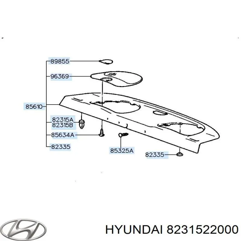  8231522000 Hyundai/Kia