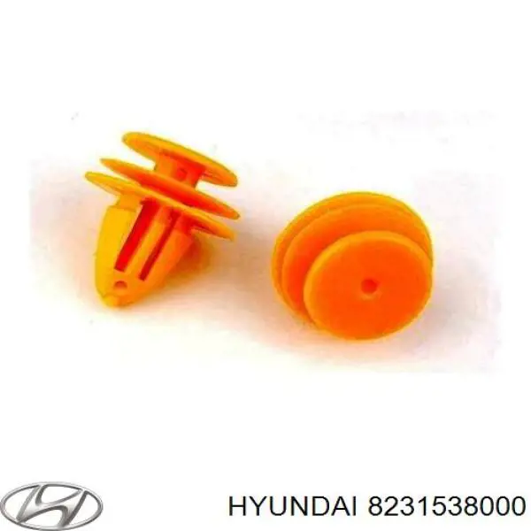 Пістон (кліп) кріплення обшивки дверей 8231538000 Hyundai/Kia