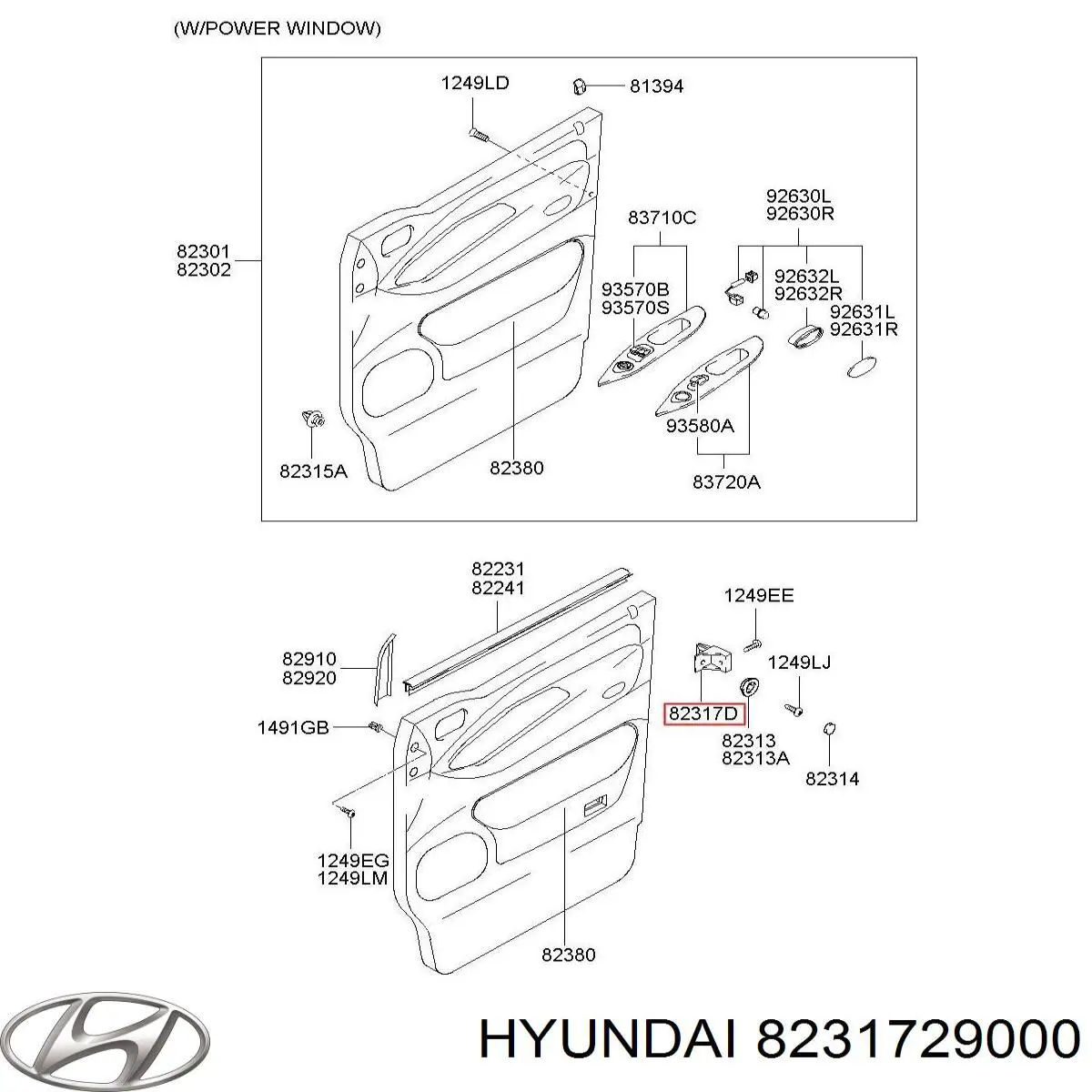  Hyundai/Kia 8231729000 цена, от 1.19 USD