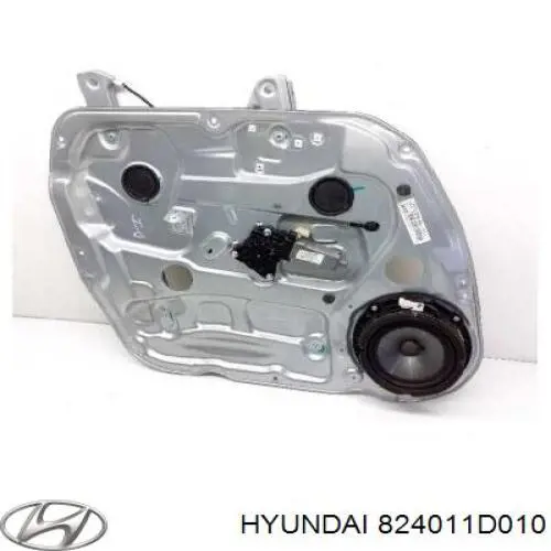 824011D010 Hyundai/Kia механизм стеклоподъемника двери передней левой