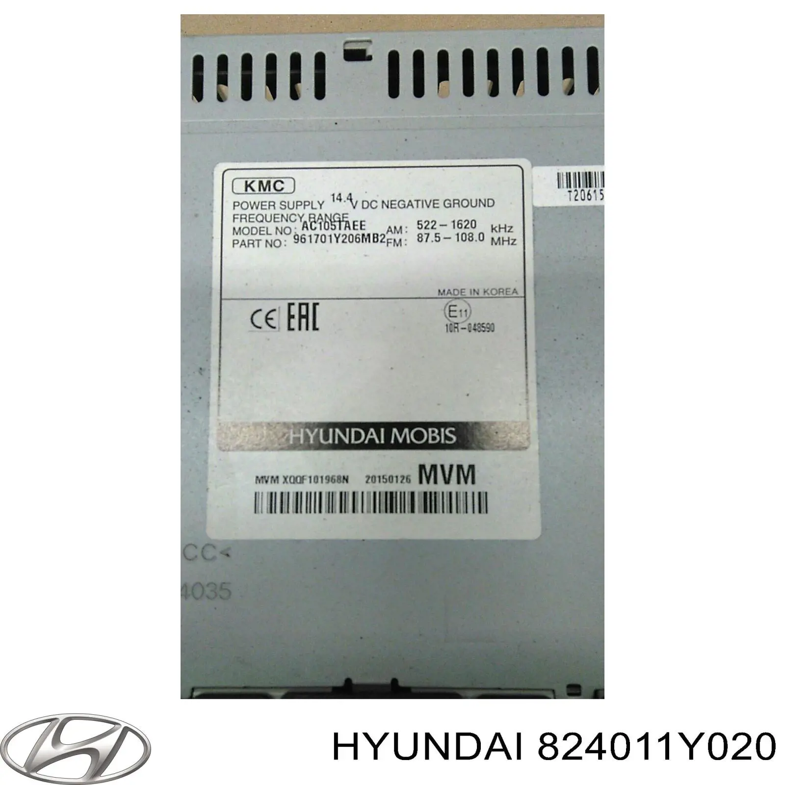 824011Y020 Hyundai/Kia 