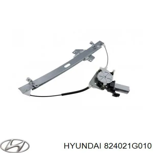 Mecanismo de acionamento de vidro da porta dianteira direita para Hyundai Accent (MC)