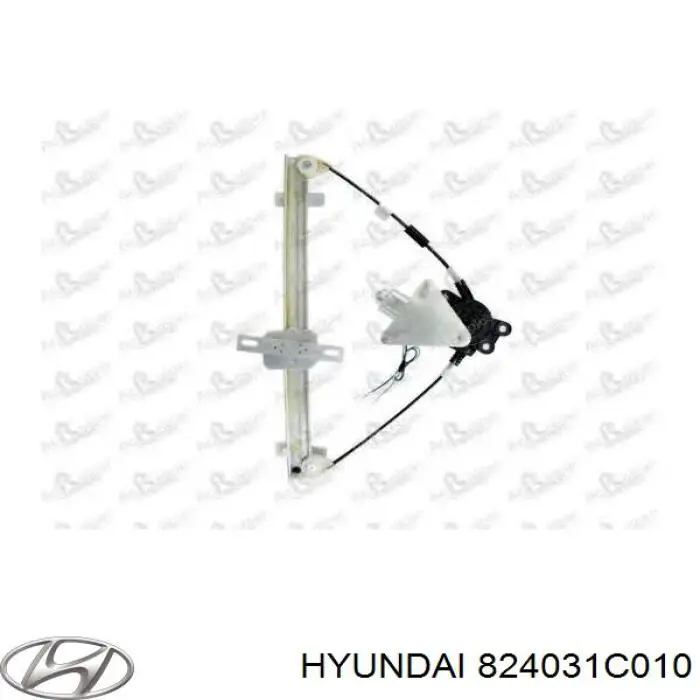 Механизм стеклоподъемника двери передней левой на Hyundai Getz 