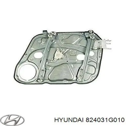 824031G010 Hyundai/Kia Механизм стеклоподъемника передней левой двери