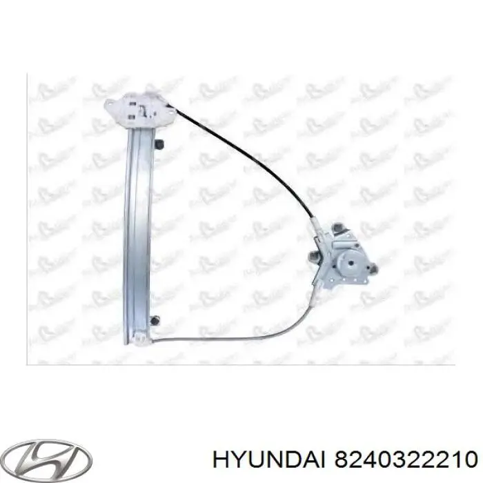 Механизм стеклоподъемника двери передней левой 8240322210 Hyundai/Kia