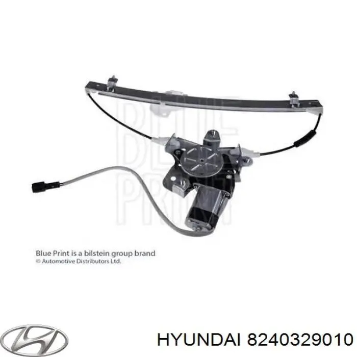  Стеклоподъемник передней левой двери Hyundai Lantra 2