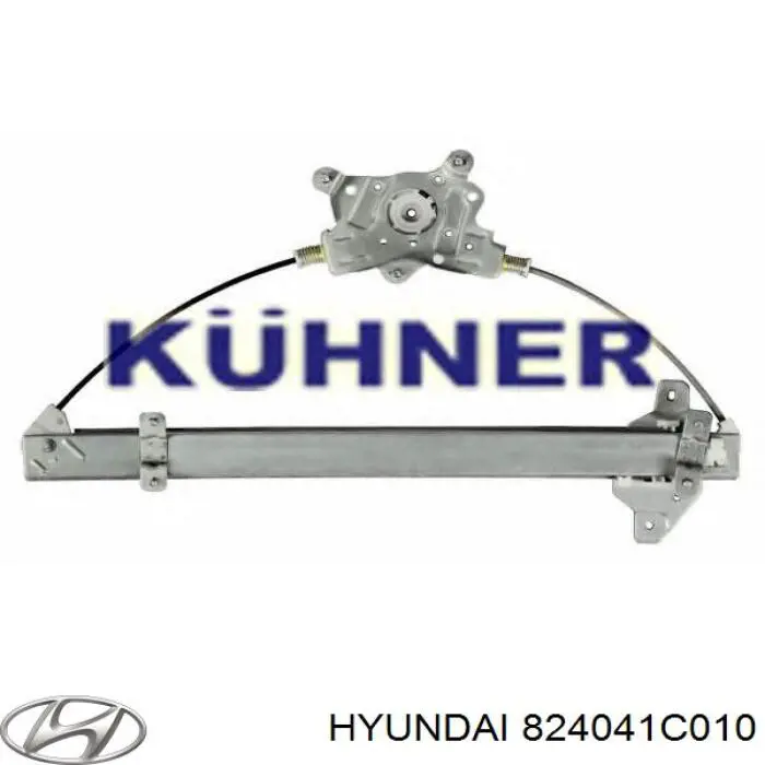 Купить 824041C010 Hyundai/Kia Стеклоподъемник (механизм перемещения стекла)