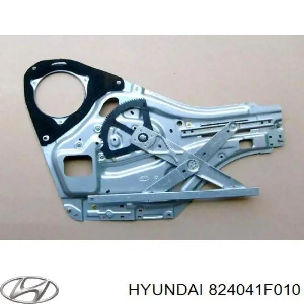 824041F010 Hyundai/Kia mecanismo de acionamento de vidro da porta dianteira direita
