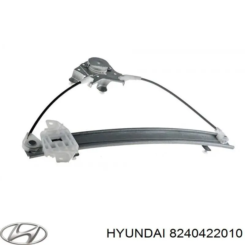Механизм стеклоподъемника двери передней правой на Hyundai Accent 