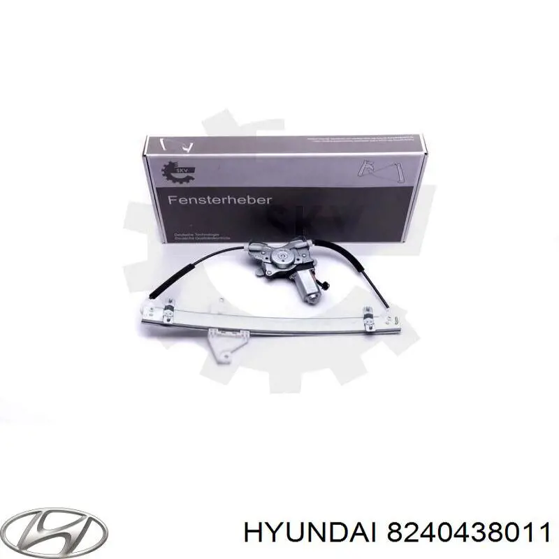Mecanismo de acionamento de vidro da porta dianteira direita Hyundai/Kia 8240438011 preço, a partir de 67,47 USD