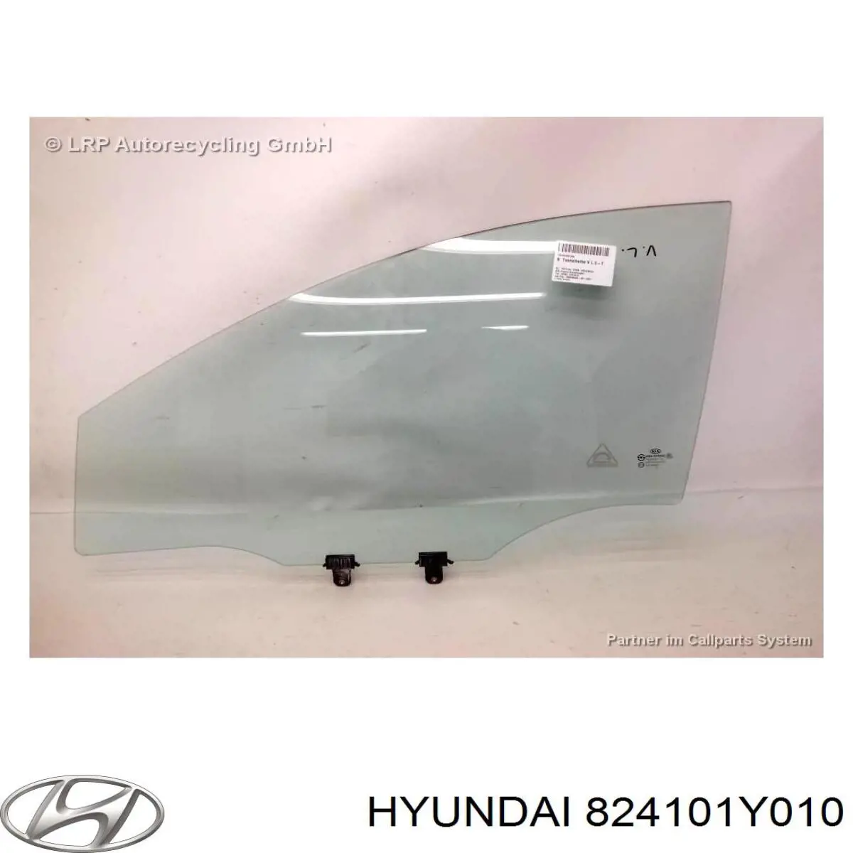 824101Y010 Hyundai/Kia стекло двери передней левой