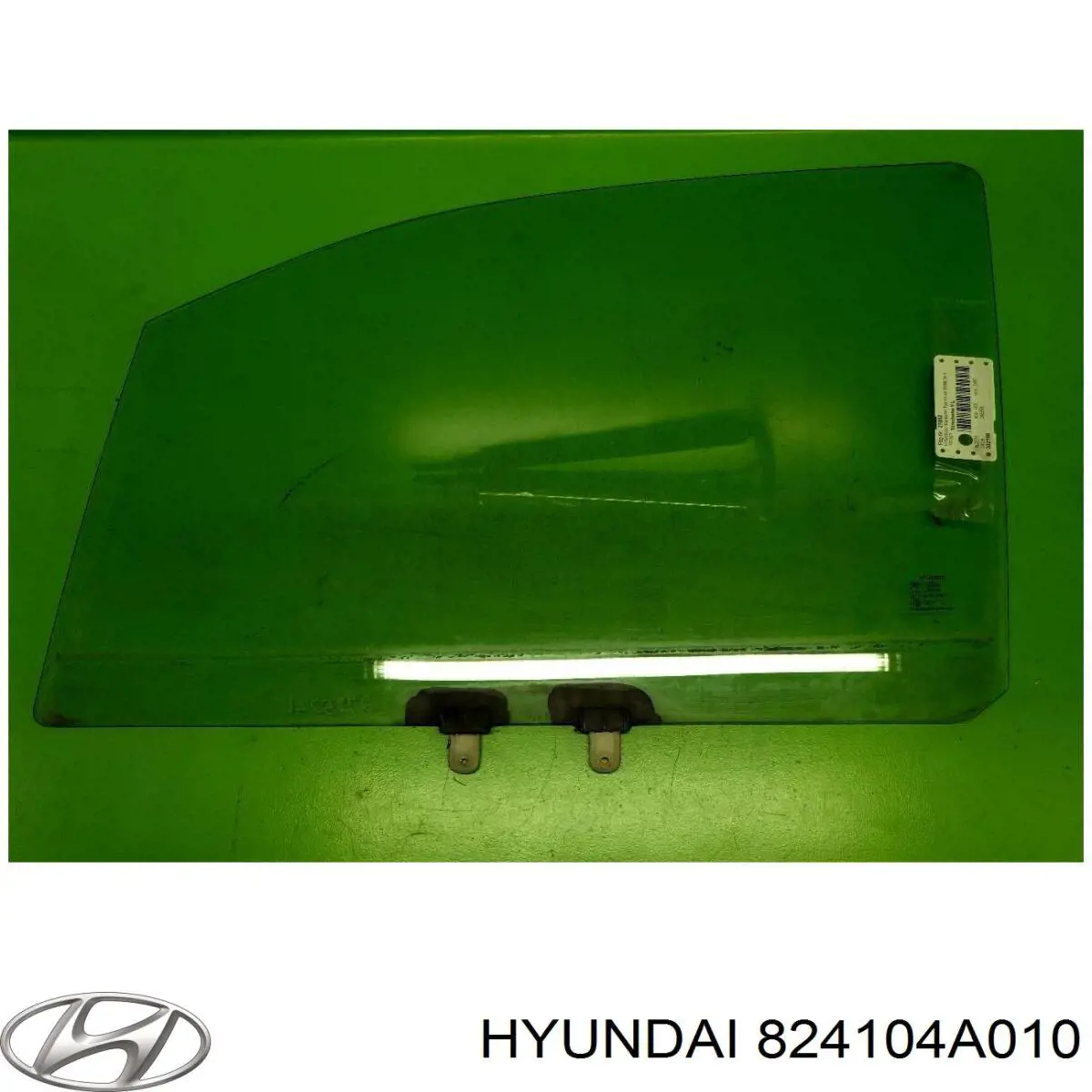 Стекло двери передней левой на Hyundai H-1 STAREX Starex 
