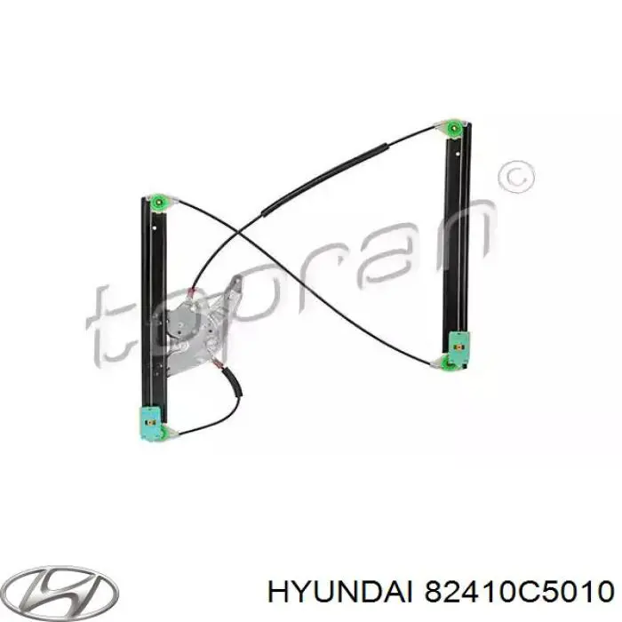 82410C5010 Hyundai/Kia Стекло двери передней левой
