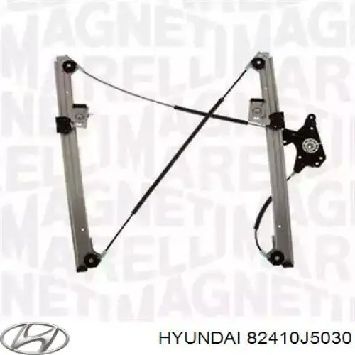 82410J5030 Hyundai/Kia Стекло двери передней левой