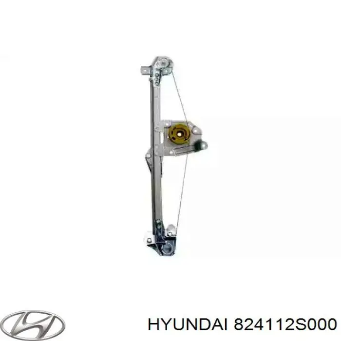 Vidro da porta dianteira esquerda para Hyundai Tucson (TM)