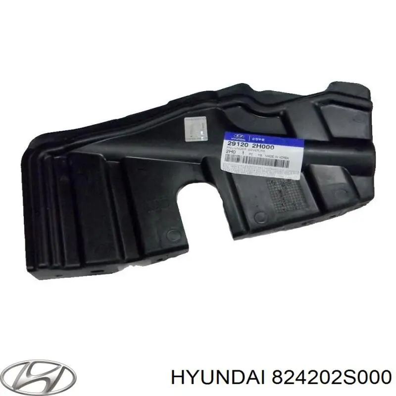 Стекло двери передней правой 824202S000 Hyundai/Kia