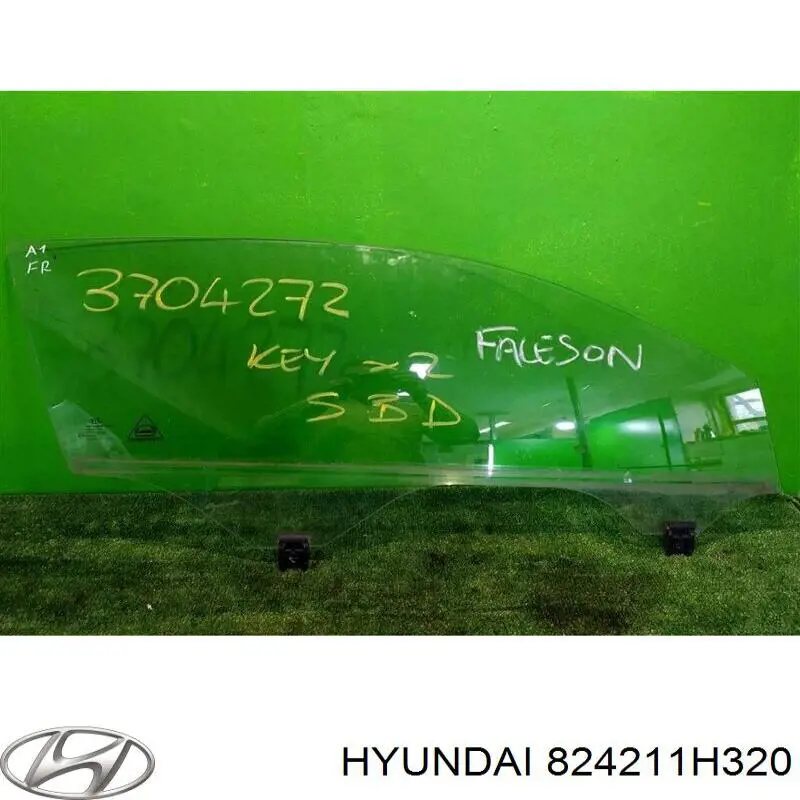 Стекло пассажирской двери Hyundai/Kia 824211H320 цена, от 54.72 USD