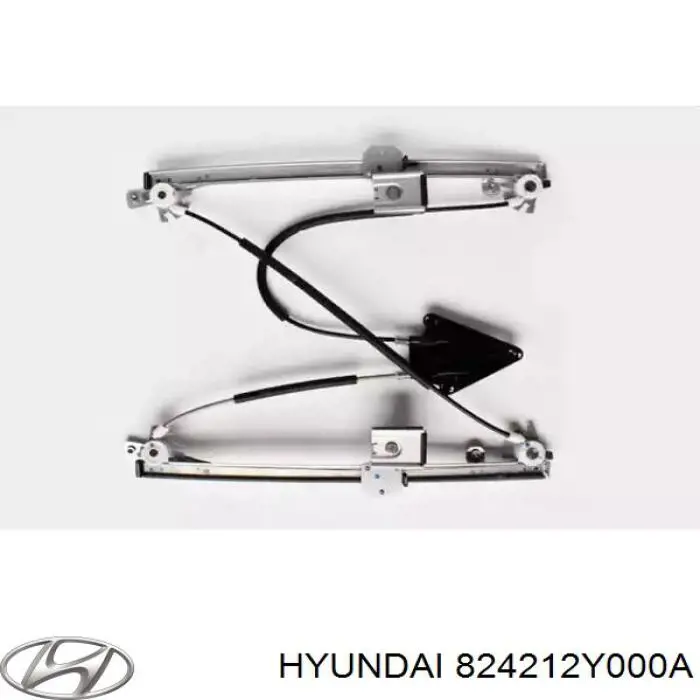824212Y000A Hyundai/Kia стекло двери передней правой