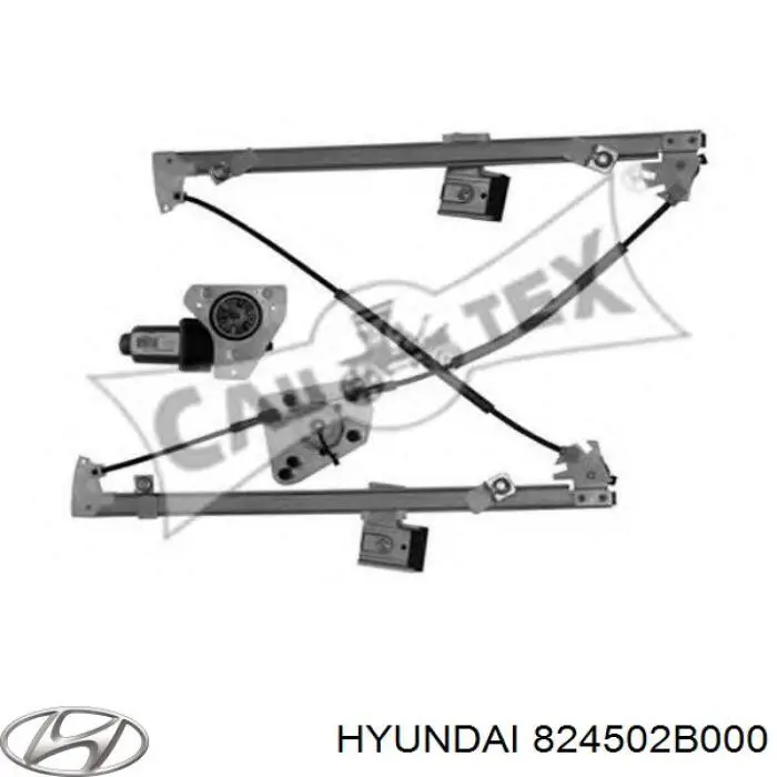 Купить 824502B000 Hyundai/Kia Мотор стеклоподъемника двери передней левой
