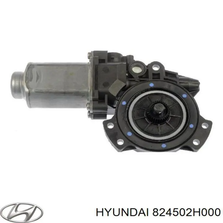 Мотор стеклоподъемника двери передней левой на Hyundai Elantra HD