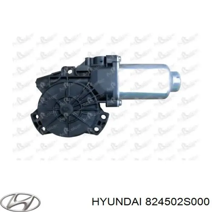 824502S000 Hyundai/Kia mecanismo de acionamento de vidro da porta dianteira esquerda