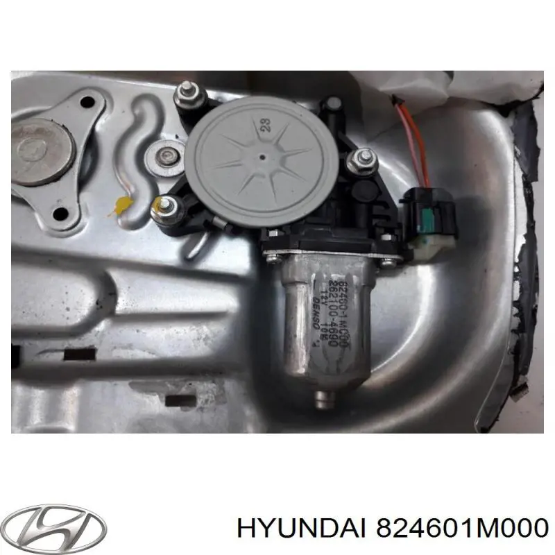 824601M000 Hyundai/Kia мотор стеклоподъемника двери передней правой