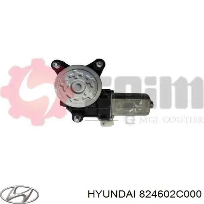 Купить 824602C000 Hyundai/Kia Мотор стеклоподъемника двери передней правой