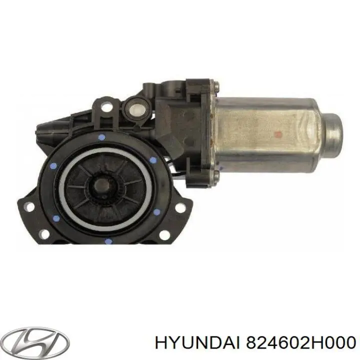 Мотор стеклоподъемника двери передней, правой HYUNDAI 824602H000