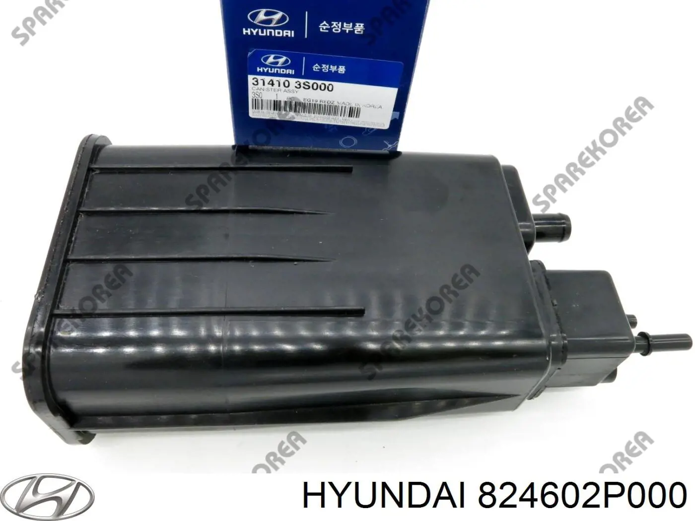Мотор стеклоподъемника двери передней, правой Hyundai/Kia 824602P000