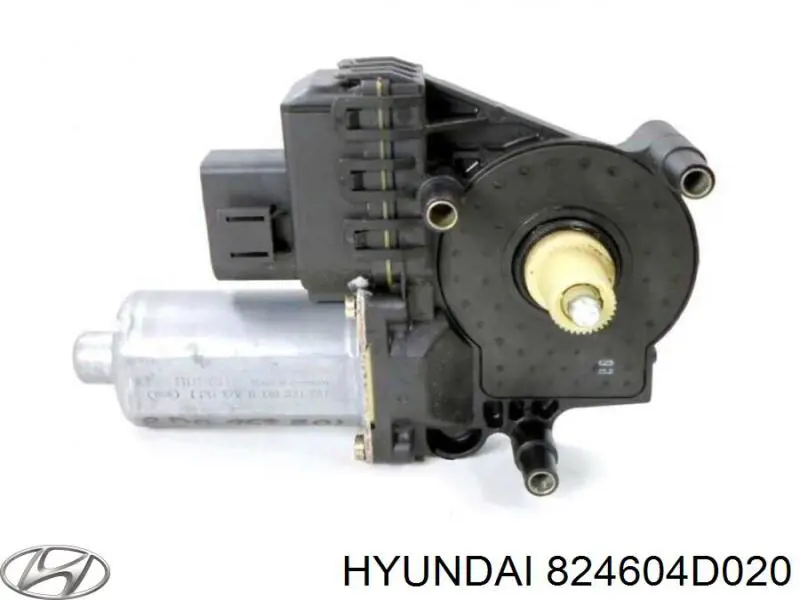 824604D020 Hyundai/Kia mecanismo de acionamento de vidro da porta traseira direita