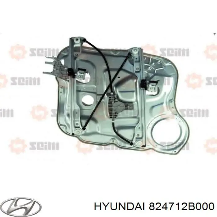 Купить 824712B000 Hyundai/Kia Подъемник механический ветрового стекла