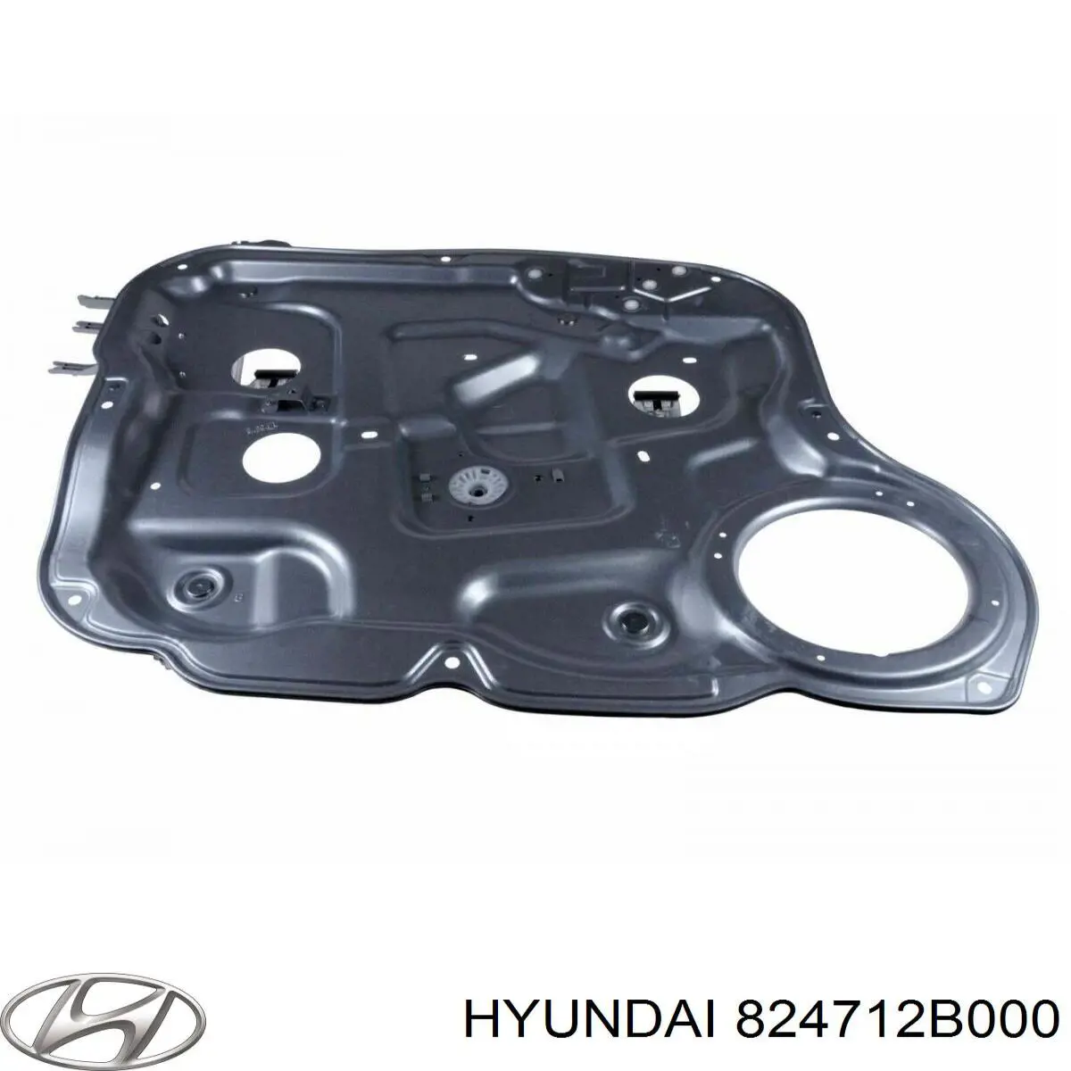 Механизм стеклоподъемника водительской двери Hyundai/Kia 824712B000 цена, от 25.34 USD