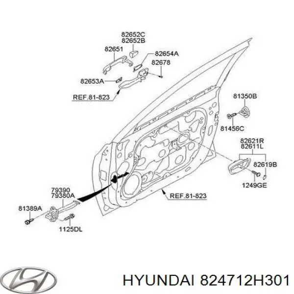  824712H301 Hyundai/Kia