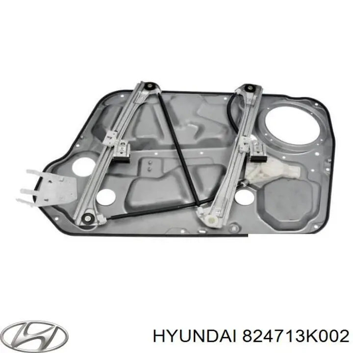Механизм стеклоподъемника двери передней левой на Hyundai Sonata NF
